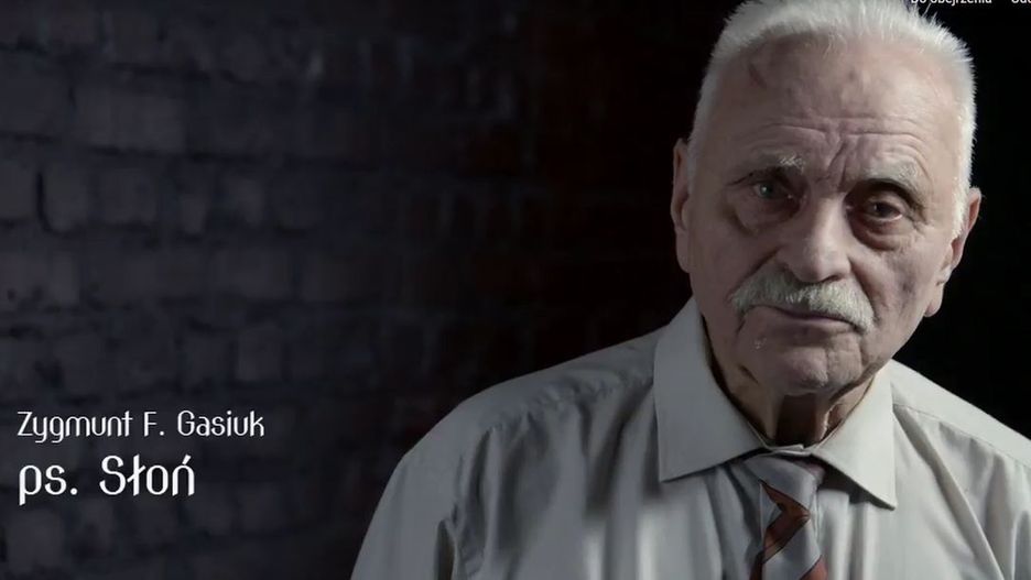 Jeden z żołnierzy AK, którzy wystąpili w filmie. 