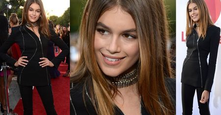 Kaia Gerber: 14-letnia córka Cindy Crawford na czerwonym dywanie
