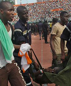 Kibice zginęli podczas meczu