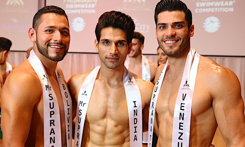 Mister Suprnational 2017: Wszyscy kandydaci bez koszulek! Ale ciacha!