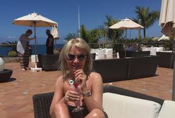 Mariola Bojarska-Ferenc na wakacjach w Hiszpanii