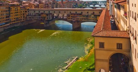 Florencja - tajemniczy korytarz Vasariego