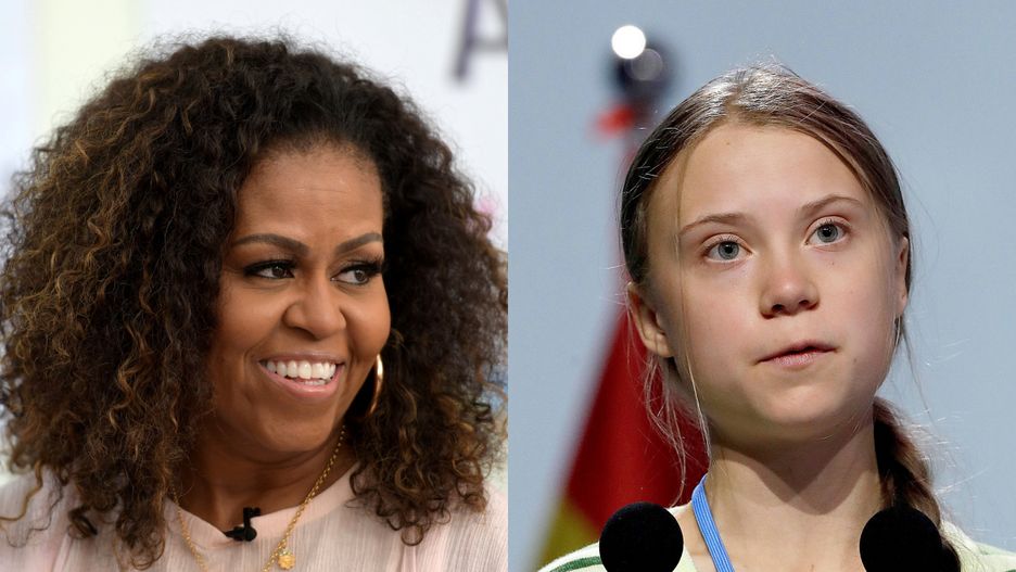 Michelle Obama i Greta Thunberg