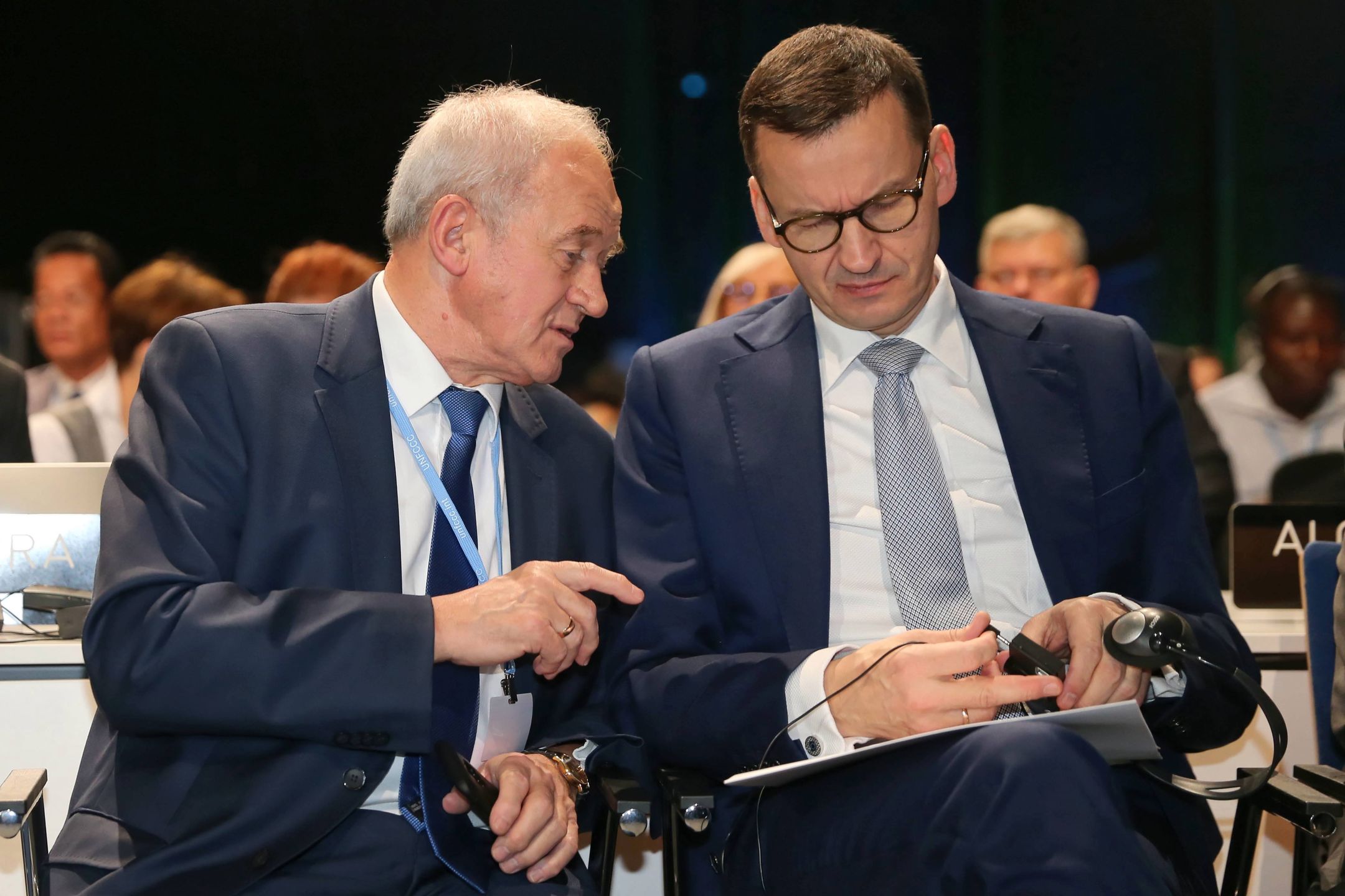 Krzysztof Tchórzewski i Mateusz Morawiecki