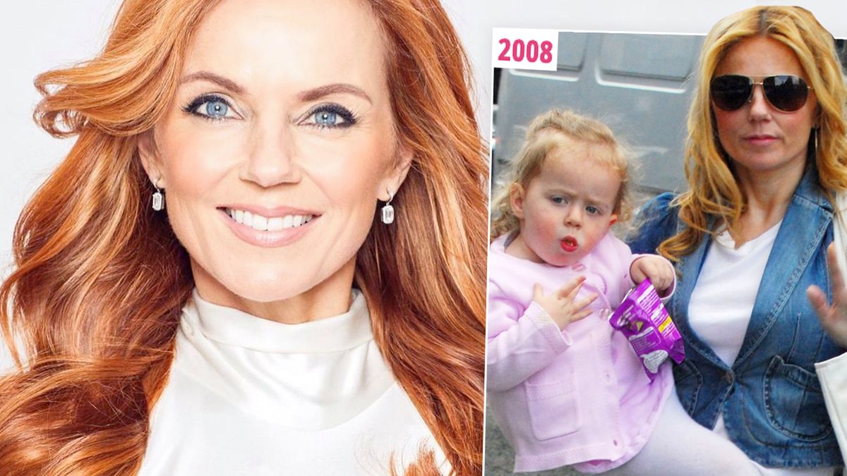 Geri Halliwell z córką Bluebell Madonną