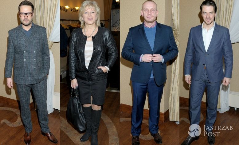 Gwiazdy na premierze spektaklu: Dorota Kamińska, Michał Lesień, Bartosz Żukowski, Marcin Kwaśny