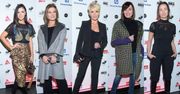 Gwiazdy na premierze sztuki "Polowanie na łosia" : Klaudia Halejcio, Anna Głogowska, Ilona Wrońska