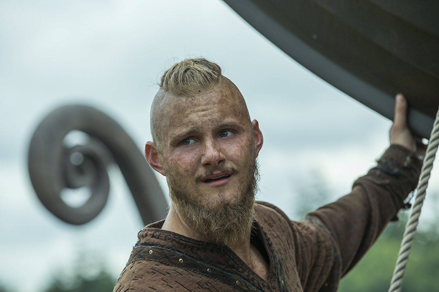 Alexander Ludwig jako Björn w serialu "Wikingowie"