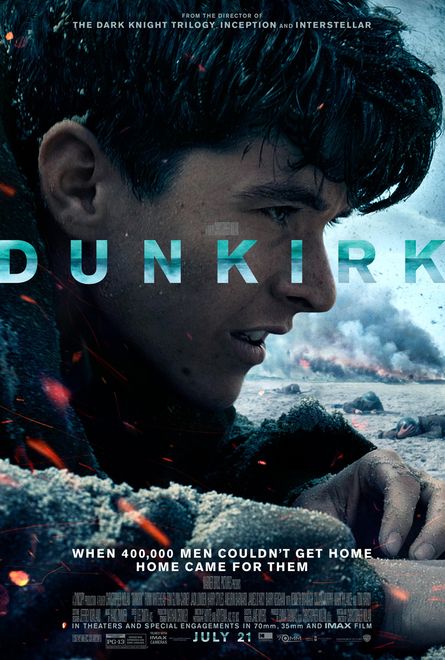 Plakat filmu "Dunkierka" 