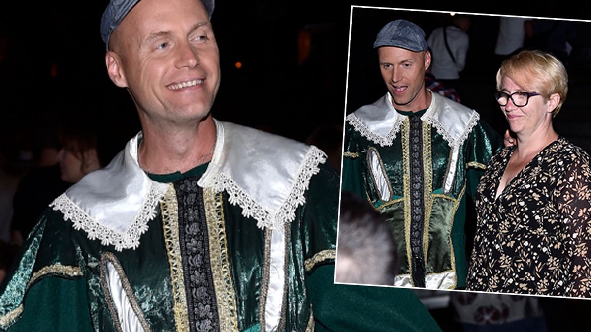 Krawczk junior z partnerką