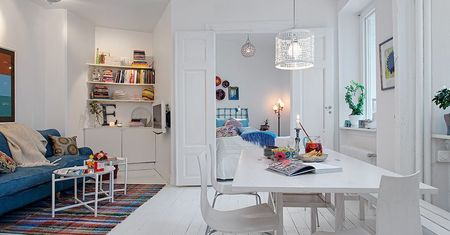 Salon z wnęką i moc aranżacyjnych patentów