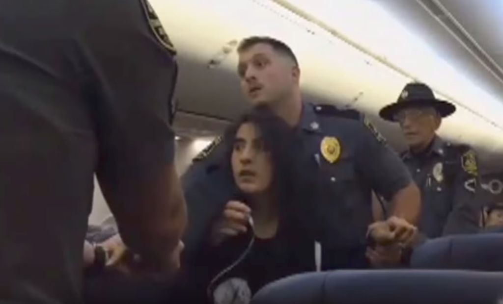 Wyciągnęli kobietę z samolotu. Wszystko przez psy
