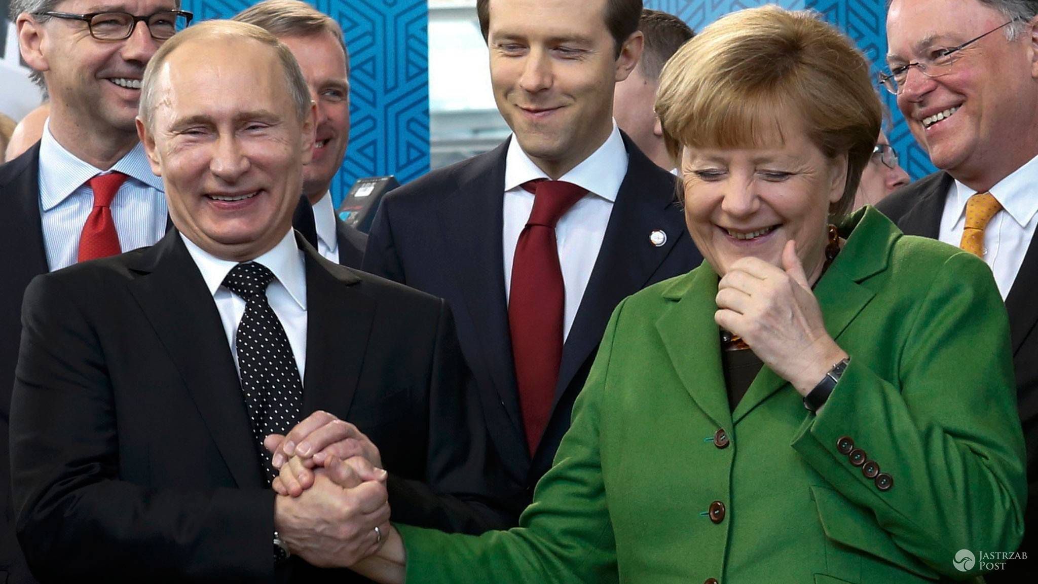 Angela Merkel z Władimirem Putinem