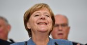 Angela Merkel odbiera gratulacje. Według sondaży jej partia wygrała wybory