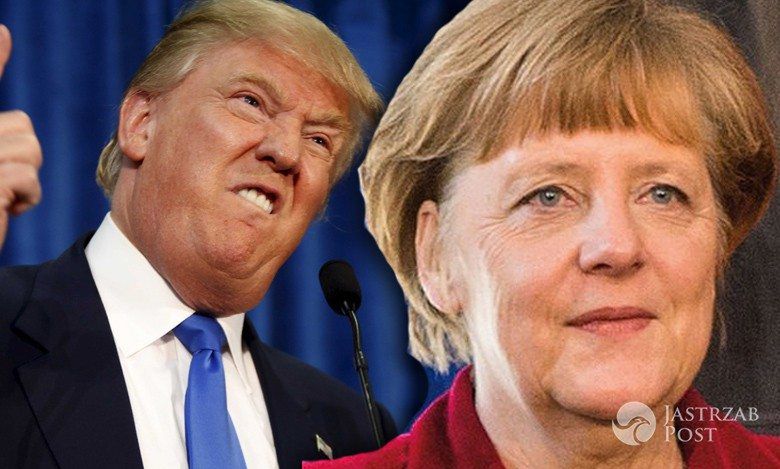 Donald Trump nie chciał uścisnąć dłoni Angeli Merkel