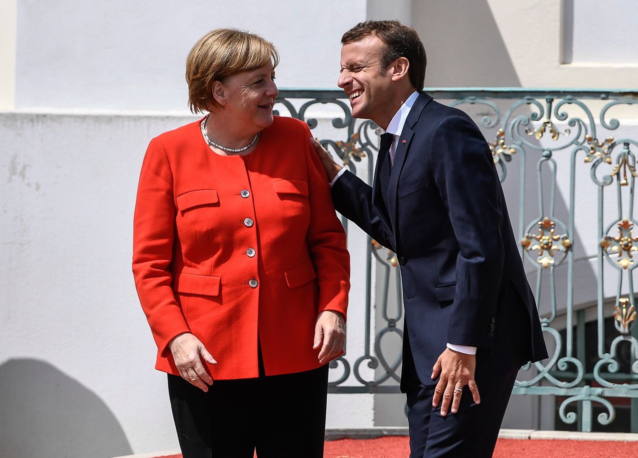 Oddzielny budżet strefy euro. Macron po spotkaniu z Merkel: już za 3 lata