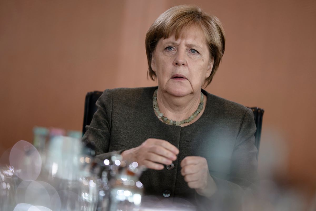 Angeli Merkel nie spodobało się wystąpienie Donalda Trumpa. "Absolutnie niewłaściwe"