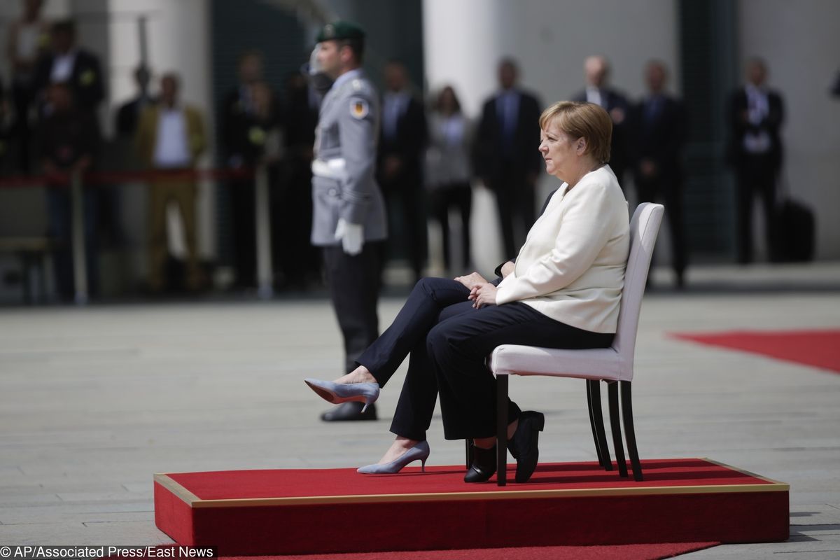 Angela Merkel wypowiedziała się na temat swojego stanu zdrowia