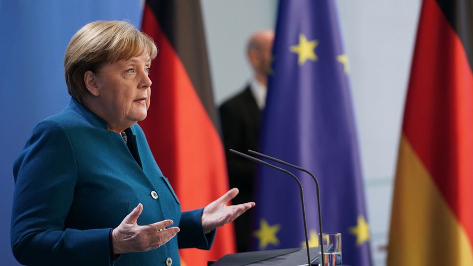 Koronawirus. Kanclerz Niemiec Angela Merkel miała kontakt z zakażonym lekarzem