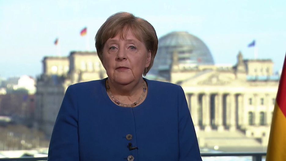 Koronawirus w Europie. Angela Merkel podczas telewizyjnego orędzia dla narodu