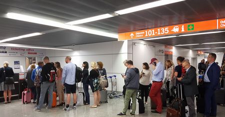 Duże opóźnienia na niemieckich lotniskach