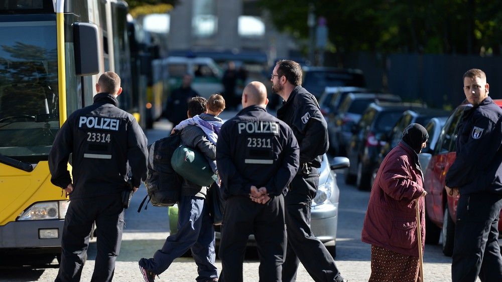 Uchodźcy w Berlinie