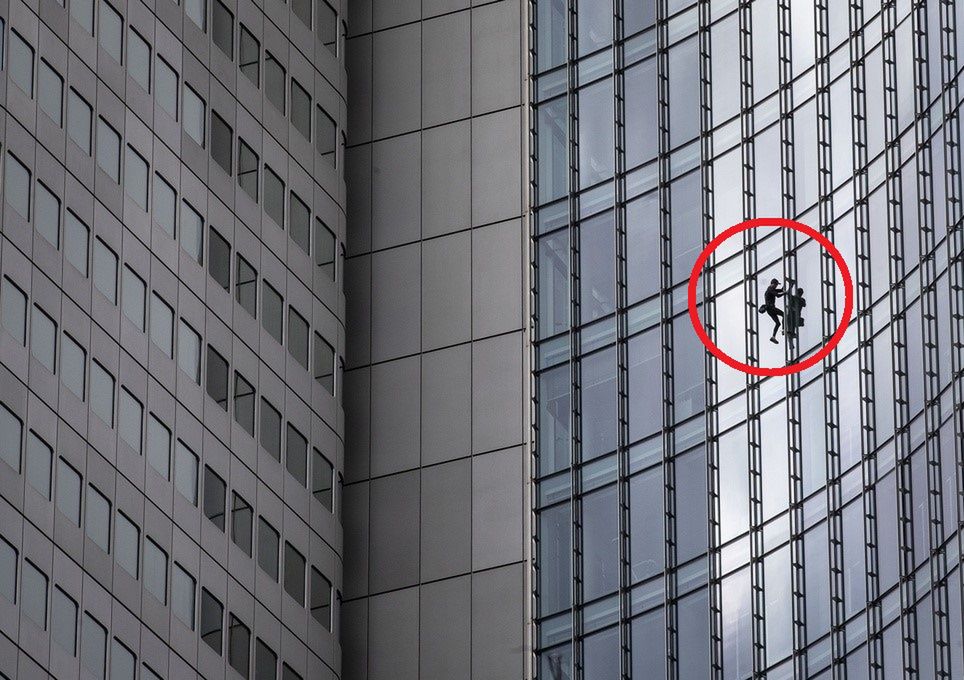 Niemcy. "Spiderman" w rękach policji