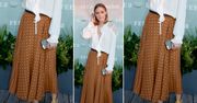 LOOK OF THE DAY: Olivia Palermo w modnych groszkach