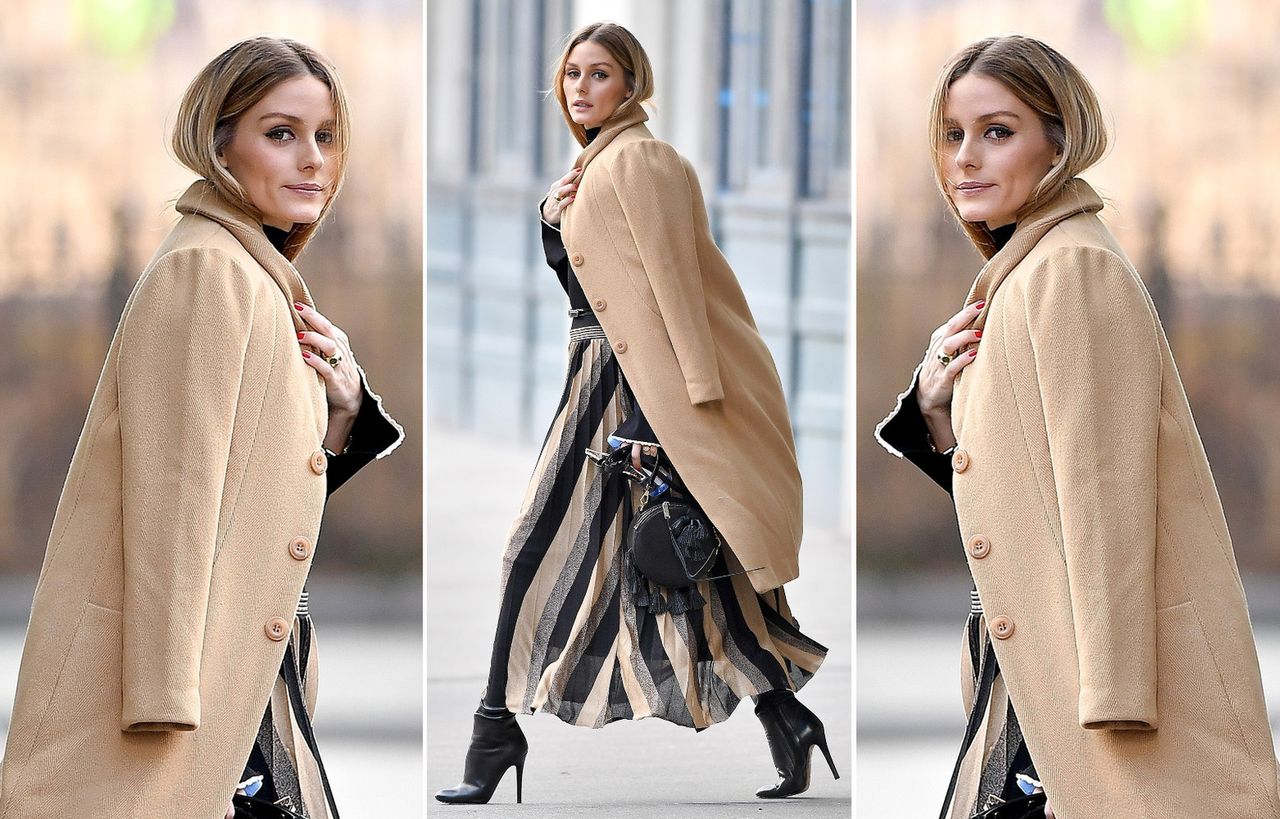 LOOK OF THE DAY: Olivia Palermo w płaszczu Related