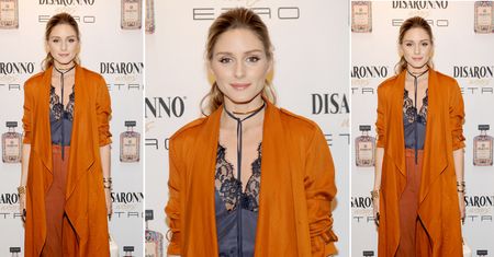 LOOK OF THE DAY: Olivia Palermo i jesienne rudości