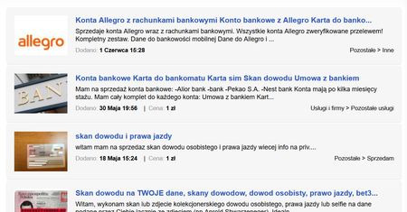 Czarny rynek na białym tle. Narkotyki i fałszywe dokumenty kupisz tu od ręki