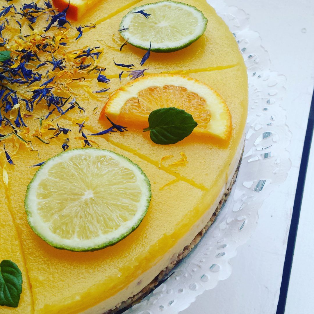 Sernik z kaszy jaglanej z mango. Słodki deser bez grama cukru
