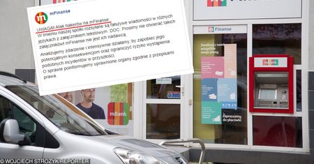 Groźny atak na mBank, dane klientów zagrożone