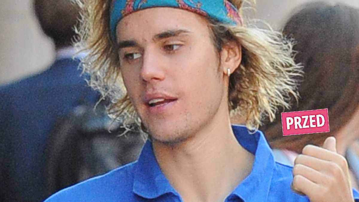Justin Bieber ma nową fryzurę. Po załamaniu nerwowym ogolił pół głowy!