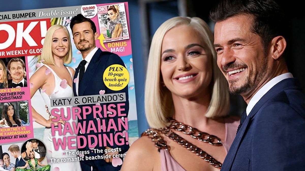 Katy Perry i Orlando Bloom są już po ślubie? Tabloid pokazał zdjęcia z ceremonii