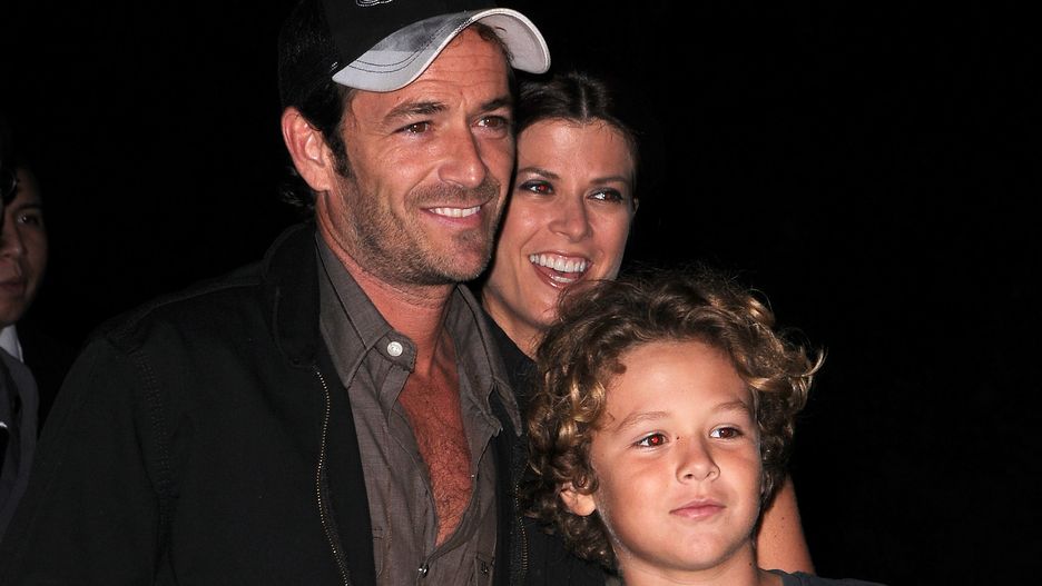 Luke Perry kilka lat temu ze starszym ze swoich dzieci, synem Jackiem