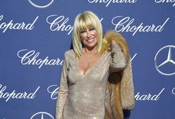 "Krok za krokiem": Suzanne Somers skąpana w złocie