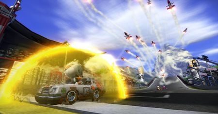 System broni w ModNation Racers
