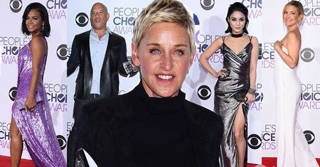 Gwiazdy na People's Choice Awards 2016: Ellen DeGeneres, Vanessa Hudgens, Kate Hudson...
