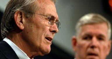 Rumsfeld: sami broni nie znajdziemy