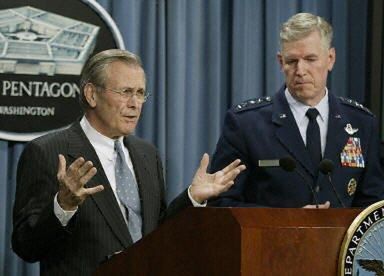 Rumsfeld i Myers: nie ma przerwy, są działania