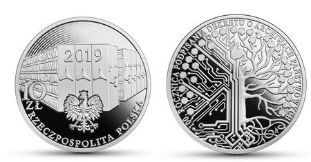 Nowa, srebrna moneta o nominale 10 zł w obiegu. NBP wyemitował 12 tys. sztuk