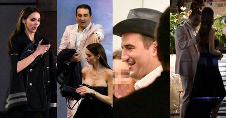 Romantyczny wieczór Miśka Koterskiego i Marceli Leszczak: uśmiechy, czułości i powrót OSOBNYMI samochodami (ZDJĘCIA)