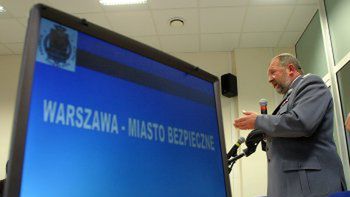 Ryszard Siewierski podczas konferencji