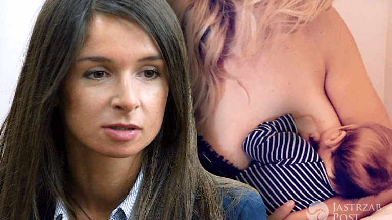 Marta Kaczyńska karmienie piersią