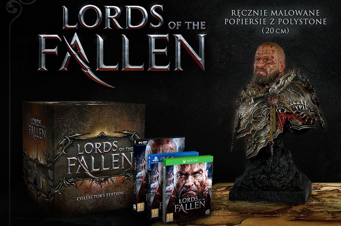 A w kolekcjonerce Lords of the Fallen będzie głowa Harkyna znad pianina