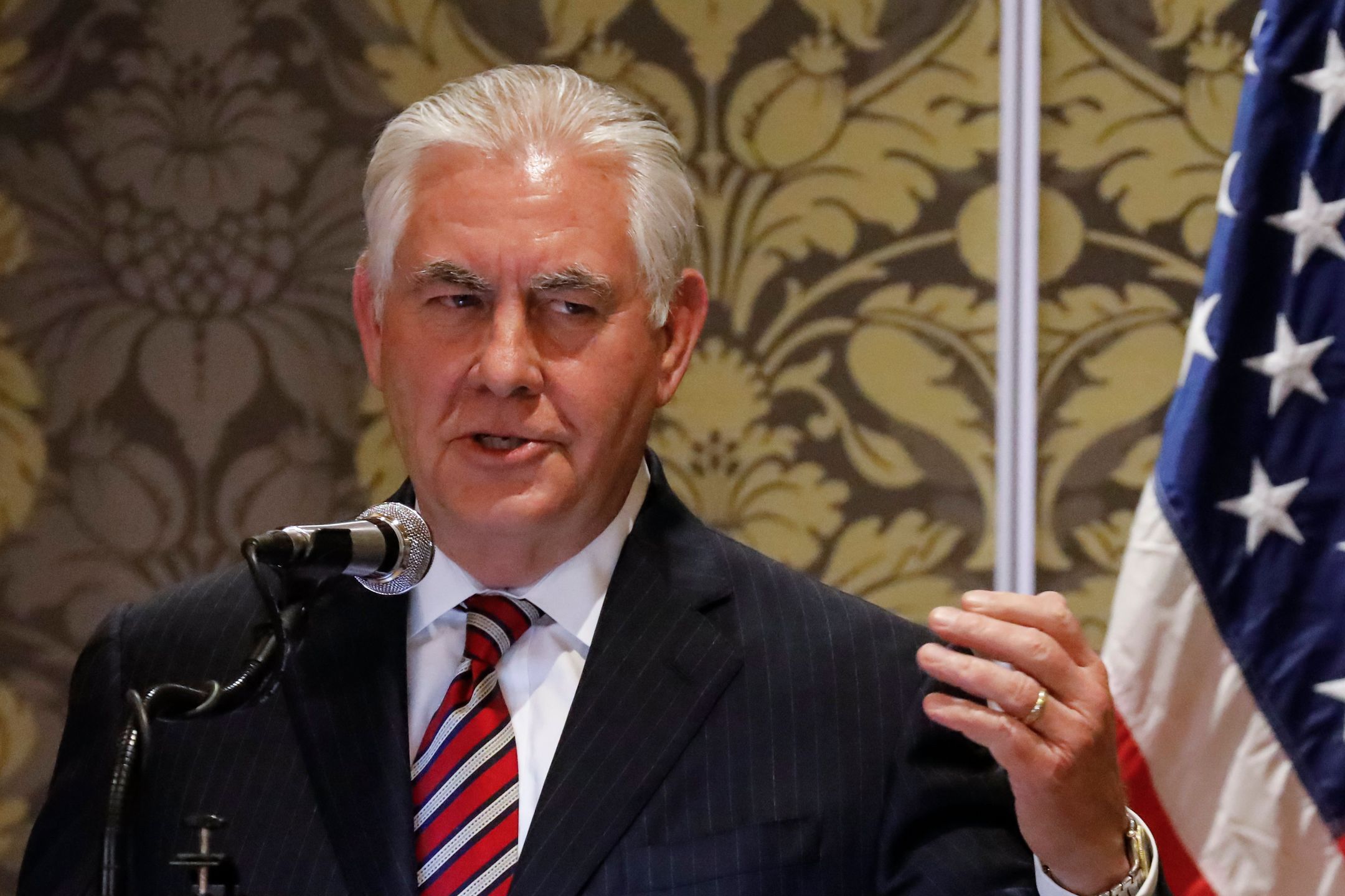 Rex Tillerson odniósł się do incydentu na Wyspach 
