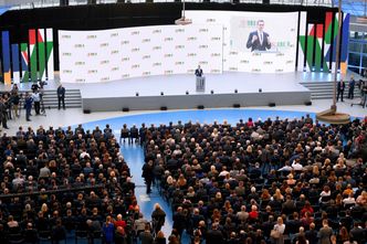 Kongres 590. Premier Morawiecki na spotkaniu z liderami biznesu, nauki i opinii publicznej