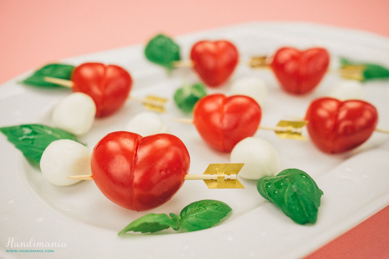 Heart-Shaped Tomatoes - All Steps