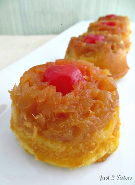 Pineapple Upside Down Cupcakes